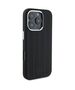 Original Case IPHONE 16 PRO Mercedes Hardcase Silicone Vertical Tonal Stripes MagSafe (MEHMP16L23SUVSK) black 3666339327064