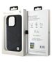 Original Case BMW hardcase Signature Leather Crossing Lines Pattern BMHCP16L23RCGPK for Iphone 16 Pro Black 3666339323547