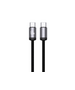 Jellico B27 USB-C - USB-C PD 60W cable 1m Black 6974929205614