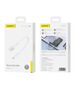 Foneng Cable USB-A - USB-C Foneng X107 3A, 0,25m (white) 070077  X107 iPhone έως και 12 άτοκες δόσεις 6970462510130