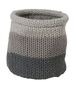 Knitted 15x15 grey καλάθι αποθήκευσης Sealskin