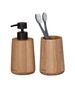 Earth oak set δοχείο κρεμοσάπουνου 150 ml & ποτήρι οδοντόβουρτσας Sealskin