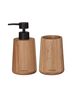 Earth oak set δοχείο κρεμοσάπουνου 150 ml & ποτήρι οδοντόβουρτσας Sealskin