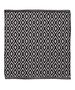 Trellis 60x60 black πατάκι μπάνιου Sealskin