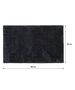 Doux 50x80 dark grey πατάκι μπάνιου Sealskin