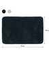 Angora 60x90 dark green πατάκι μπάνιου Sealskin