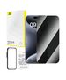 Baseus Privacy Tempered Glass Baseus for iPhone 15 Pro pack of 2 068077  P60073904201-05 έως και 12 άτοκες δόσεις 6932172660918