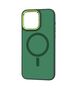 Techsuit Case for iPhone 15 Pro Max - Techsuit HaloFrost MagSafe MagSafe Series (Green Camera Frame) - Midnight Green 5949419260085 έως 12 άτοκες Δόσεις