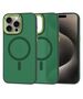 Techsuit Case for iPhone 15 Pro Max - Techsuit HaloFrost MagSafe MagSafe Series (Green Camera Frame) - Midnight Green 5949419260085 έως 12 άτοκες Δόσεις