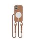 Case IPHONE 16 Tech-Protect Magnecklace MagSafe Chocolate brown 5906302311927