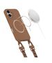 Case IPHONE 16 Tech-Protect Magnecklace MagSafe Chocolate brown 5906302311927