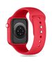 Strap for APPLE WATCH 6 / 7 / 8 / 9 / 10 / SE / ULTRA 1 / 2 (44 / 45 / 46 / 49 MM) Tech-Protect Silicone red 5906302375233