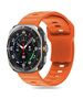 Strap for SAMSUNG GALAXY WATCH ULTRA (47MM) Tech-Protect Silicone orange 5906302376421