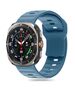 Strap for SAMSUNG GALAXY WATCH ULTRA (47MM) Tech-Protect Silicone Montego blue 5906302376452