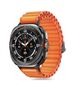 Strap for SAMSUNG GALAXY WATCH ULTRA (47MM) Tech-Protect Weave Pro orange 5906302376346