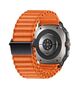 Strap for SAMSUNG GALAXY WATCH ULTRA (47MM) Tech-Protect Weave Pro orange 5906302376346