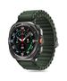 Strap for SAMSUNG GALAXY WATCH ULTRA (47MM) Tech-Protect Weave Pro green 5906302376353