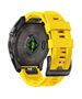 Strap for GARMIN FENIX 5X / 5X PLUS / 6X / 6X PRO / 7X / 8 (51MM) Tech-Protect Silicone yellow 5906302377244