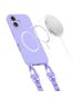 Case IPHONE 16 Tech-Protect Magnecklace MagSafe lavender 5906302375905