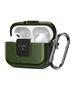 Case APPLE AIRPODS PRO 1 / 2 Tech-Protect Defender Hook MagSafe Olive green 5906302376292