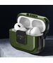 Case APPLE AIRPODS PRO 1 / 2 Tech-Protect Defender Hook MagSafe Olive green 5906302376292