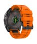 Strap for GARMIN FENIX 5X / 5X PLUS / 6X / 6X PRO / 7X / 8 (51MM) Tech-Protect Silicone orange 5906302376773