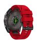 Strap for GARMIN FENIX 5X / 5X PLUS / 6X / 6X PRO / 7X / 8 (51MM) Tech-Protect Silicone red 5906302376780