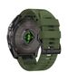 Strap for GARMIN FENIX 5 / 6 / 6 PRO / 7 / 8 / E (47MM) Tech-Protect Silicone Military green 5906302377114