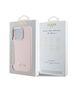 Guess Case for iPhone 16 Pro - Guess Silicone Script Metal Logo & Frame (GUHCP16LSMBSLP) - Pink 3666339344276 έως 12 άτοκες Δόσεις