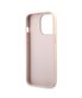 Guess Pouch for iPhone 13 Pro - Guess Leather 4G Metal Logo (GUHCP13L4GMGPI) - Pink 3666339024857 έως 12 άτοκες Δόσεις