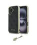 Guess Case for iPhone 16 - Guess Hardcase 4G Charms Collection (GUHCP16SGF4GGR) - Black 3666339345969 έως 12 άτοκες Δόσεις