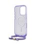 Guess Case for iPhone 16 Pro Max - Guess IML Crossbody Cord Cord Script MagSafe (GUHMP16LHCTSGNSU) - Purple 3666339345860 έως 12 άτοκες Δόσεις