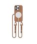 Case IPHONE 16 PRO Tech-Protect Magnecklace MagSafe Chocolate Brown 5906302370276