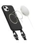 Case IPHONE 15 Tech-Protect Magnecklace MagSafe black 5906302313099