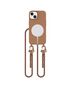 Case IPHONE 15 Tech-Protect Magnecklace MagSafe Chocolate Brown brown 5906302313112