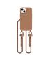 Case IPHONE 15 Tech-Protect Magnecklace MagSafe Chocolate Brown brown 5906302313112