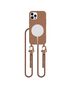 Case IPHONE 12 / 12 PRO Tech-Protect Magnecklace MagSafe Chocolate Brown 5906302370443