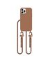 Case IPHONE 12 / 12 PRO Tech-Protect Magnecklace MagSafe Chocolate Brown 5906302370443