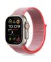 Strap for APPLE WATCH 6 / 7 / 8 / 9 / 10 / SE (40 / 41 / 42 MM) Tech-Protect Nylon Hot Pink 5906302370672