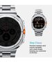 Case SAMSUNG GALAXY WATCH ULTRA (47MM) Spigen Modern Fit Band silver 8809971236485