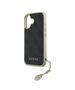 Guess Case for iPhone 16 - Guess Hardcase 4G Charms Collection (GUHCP16SGF4GGR) - Black 3666339345969 έως 12 άτοκες Δόσεις