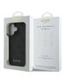 Guess Case for iPhone 16 - Guess Hardcase 4G Charms Collection (GUHCP16SGF4GGR) - Black 3666339345969 έως 12 άτοκες Δόσεις