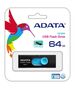 Adata Memory Stick 64GB - Adata (AUV320-64G-RBKBL) - Black / Blue 4713218462824 έως 12 άτοκες Δόσεις