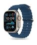 Strap for APPLE WATCH 6 / 7 / 8 / 9 / 10 / SE / ULTRA 1 / 2 (44 / 45 / 46 / 49 MM) Tech-Protect IconBand Abyss Blue 5906302370962