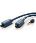 Kabel Clicktronic Toslink - Toslink 0.5m granatowy (70365)