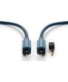 Kabel Clicktronic Toslink - Toslink 0.5m granatowy (70365)