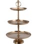 Home Styling Collection Metalowa patera 3 poziomy, 50 cm