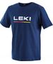 Leki LEKI T-shirt z LOGO LEKI blue-white M