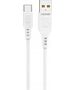 Ładowarka Vega ŁADOWARKA SIECIOWA 2.1A 10W  BIAŁA DENMEN 2100mA 2xUSB DC02 + KABEL TYP-C WHITE>