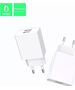 Ładowarka Vega ŁADOWARKA SIECIOWA 2.1A 10W  BIAŁA DENMEN 2100mA 2xUSB DC02 + KABEL TYP-C WHITE>